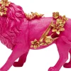 KARE Deko Figur Flower Lion Pink 19cm New