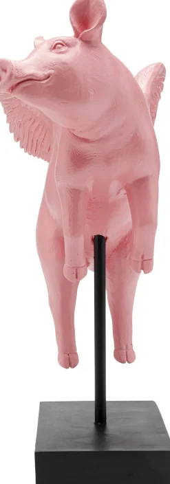 KARE Deko Figur Flying Pig Rosa 29cm New