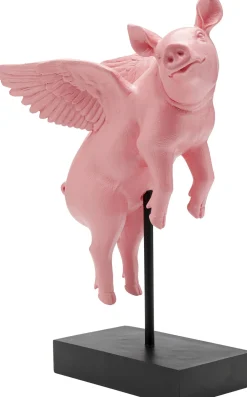 KARE Deko Figur Flying Pig Rosa 29cm New