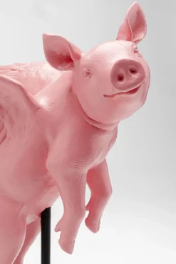 KARE Deko Figur Flying Pig Rosa 29cm New