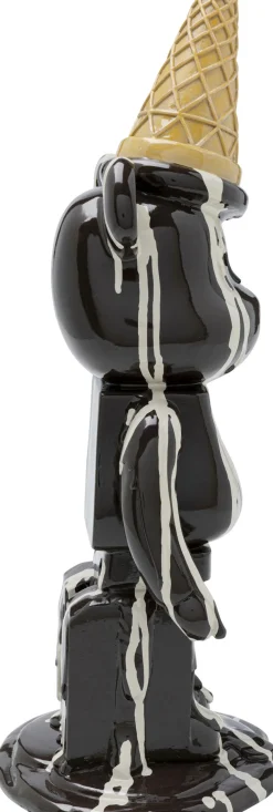 KARE Deko Figur Gelato Bear Schwarz 40cm Online