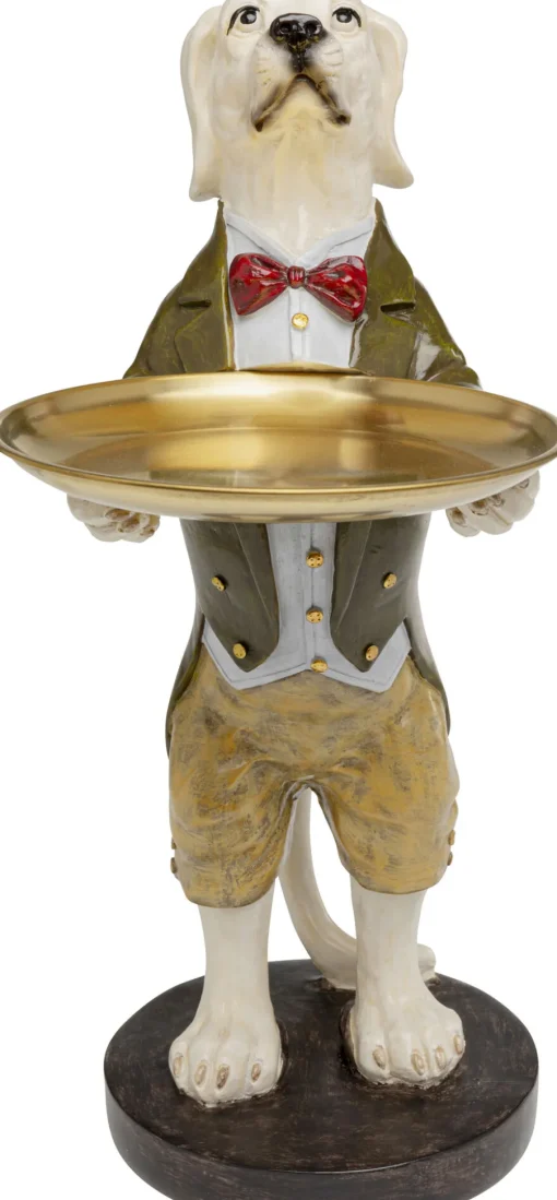 KARE Deko Figur Gentleman Dog Tray 43cm New