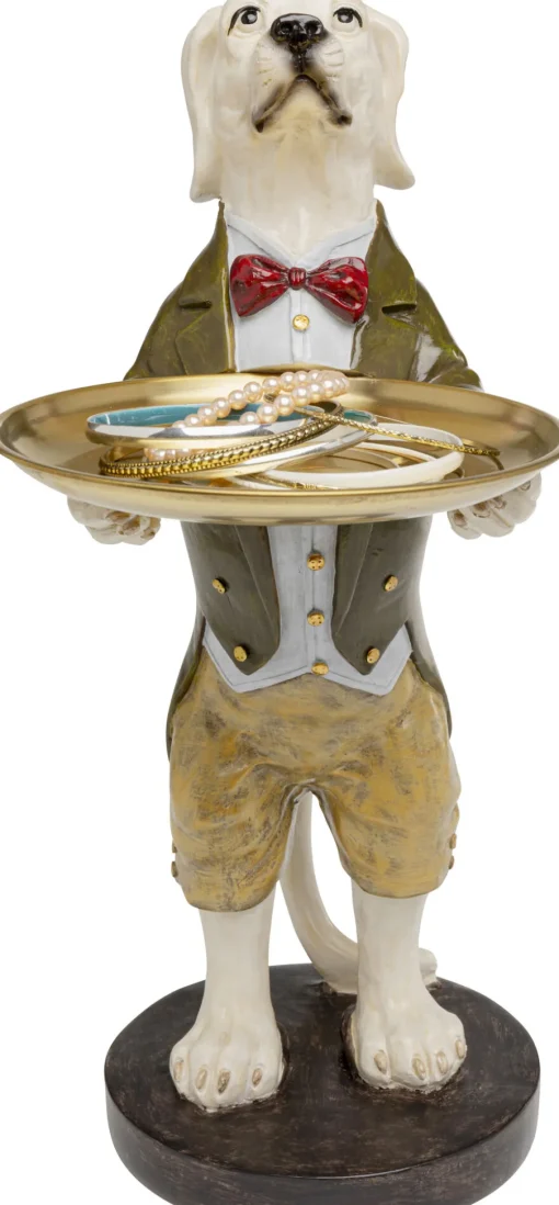 KARE Deko Figur Gentleman Dog Tray 43cm New