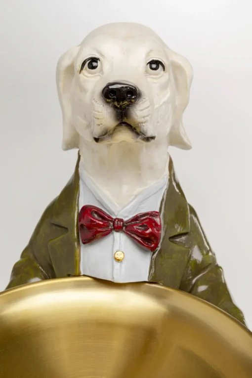 KARE Deko Figur Gentleman Dog Tray 43cm New