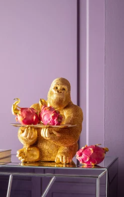 KARE Deko Figur Gorilla Butler 37cm Hot