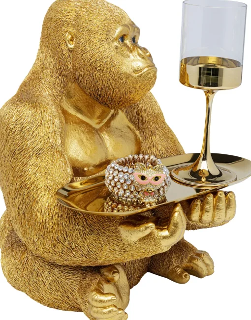 KARE Deko Figur Gorilla Butler 37cm Hot