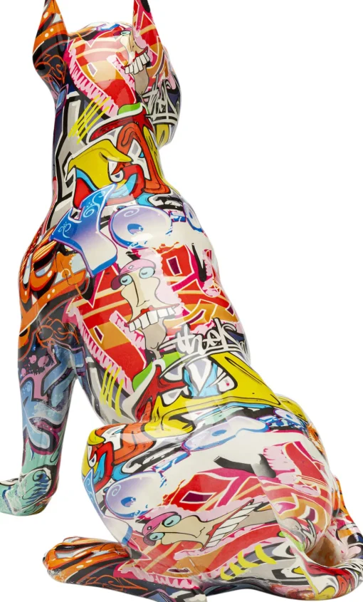 KARE Deko Figur Graffiti Dog 41cm New