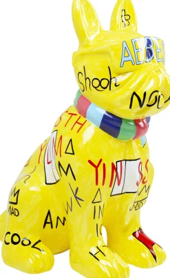 KARE Deko Figur Graffiti Dog Gelb 122cm Discount
