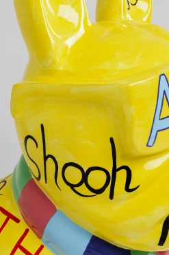 KARE Deko Figur Graffiti Dog Gelb 122cm Discount