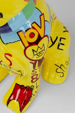 KARE Deko Figur Graffiti Dog Gelb 122cm Discount