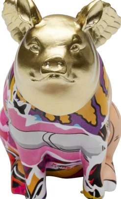 KARE Deko Figur Graffiti Flying Pig 16cm Best