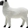 KARE Deko Figur Happy Sheep Wool Weiß 28cm Discount