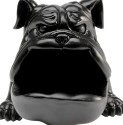 KARE Deko Figur Hungry Dog Schwarz 37cm Hot