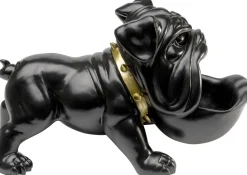KARE Deko Figur Hungry Dog Schwarz 37cm Hot