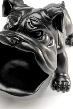 KARE Deko Figur Hungry Dog Schwarz 37cm Hot