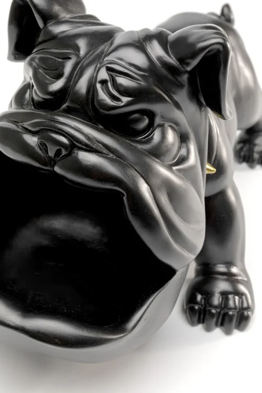 KARE Deko Figur Hungry Dog Schwarz 37cm Hot