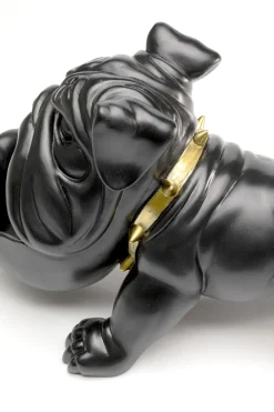 KARE Deko Figur Hungry Dog Schwarz 37cm Hot