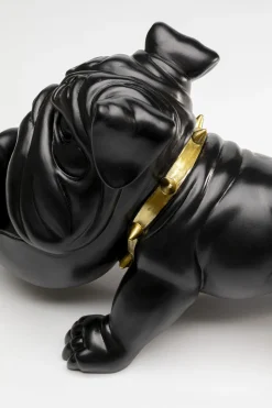KARE Deko Figur Hungry Dog Schwarz 37cm Hot