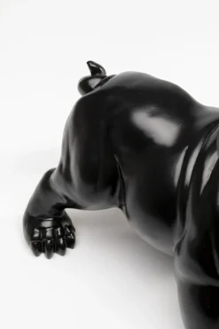 KARE Deko Figur Hungry Dog Schwarz 37cm Hot