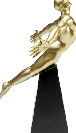 KARE Deko Figur Jumper Gold 37cm Outlet