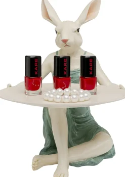 KARE Deko Figur Lady Rabbit Tray 29cm Fashion