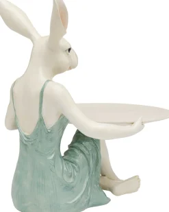 KARE Deko Figur Lady Rabbit Tray 29cm Fashion