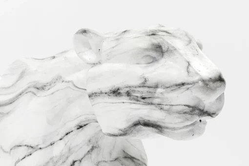 KARE Deko Figur Leopard Marble 129cm Sale