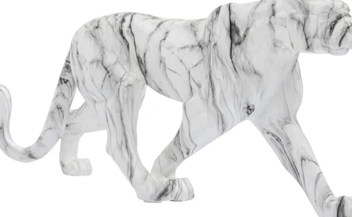 KARE Deko Figur Leopard Marble 95cm Outlet