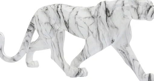 KARE Deko Figur Leopard Marble 95cm Outlet