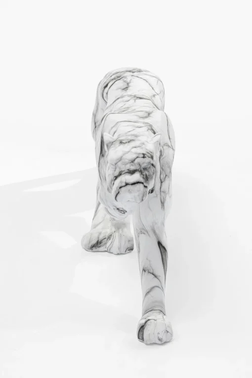 KARE Deko Figur Leopard Marble 95cm Outlet