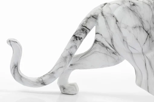 KARE Deko Figur Leopard Marble 95cm Outlet
