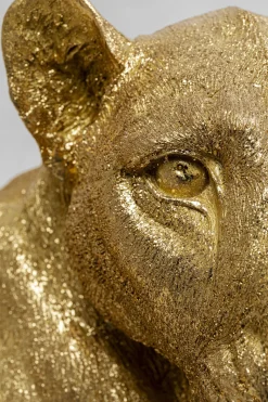 KARE Deko Figur Lion Gold 113cm Clearance