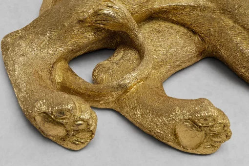 KARE Deko Figur Lion Gold 113cm Clearance