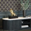 KARE Deko Figur Lion on Marble 34cm Outlet