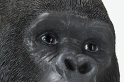 KARE Deko Figur Monkey Gorilla Side Medium Schwarz Clearance