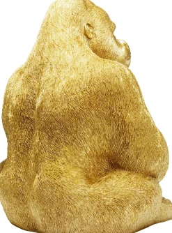 KARE Deko Figur Monkey Gorilla Side XL Gold 76cm Best