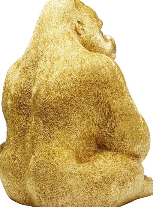 KARE Deko Figur Monkey Gorilla Side XL Gold 76cm Best