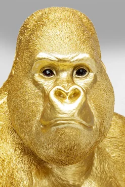 KARE Deko Figur Monkey Gorilla Side XL Gold 76cm Best