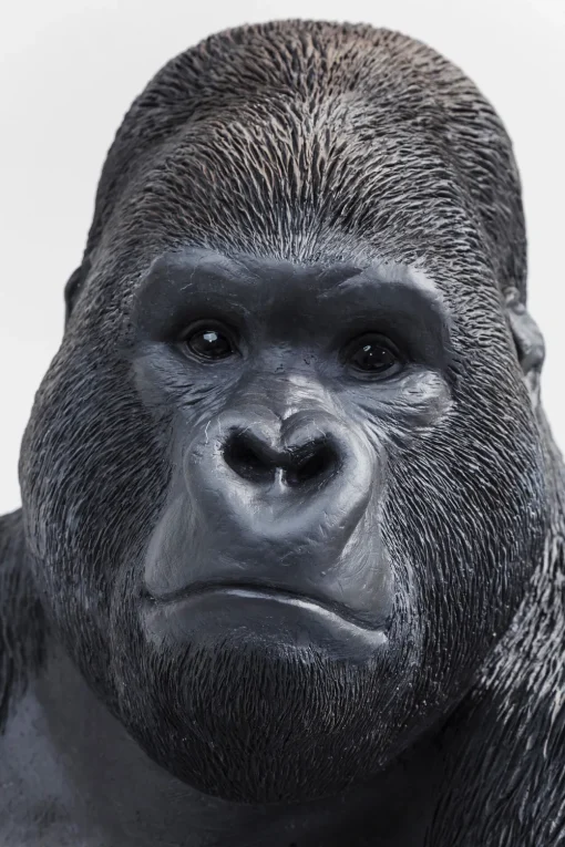 KARE Deko Figur Monkey Gorilla Side XL Schwarz 76cm Online