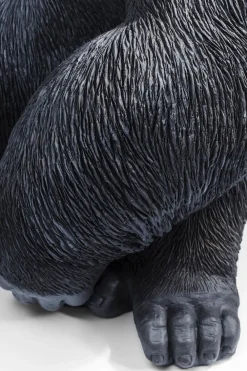KARE Deko Figur Monkey Gorilla Side XL Schwarz 76cm Online