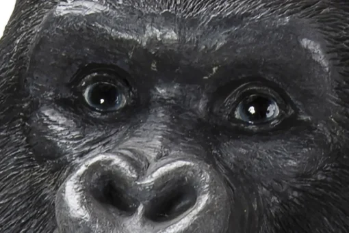 KARE Deko Figur Monkey Gorilla Side XL Schwarz 76cm Online