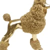 KARE Deko Figur Mrs Poodle Gold 34cm Online