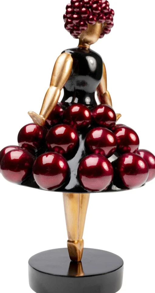 KARE Deko Figur Primaballerina Pom Lila 35cm Outlet