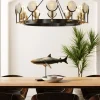 KARE Deko Figur Shark Base 59cm Outlet