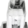KARE Deko Figur Sitting Cat Rivet Chrome 82cm Best