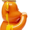 KARE Deko Figur Sitting Gelato Bear Orange 37cm New