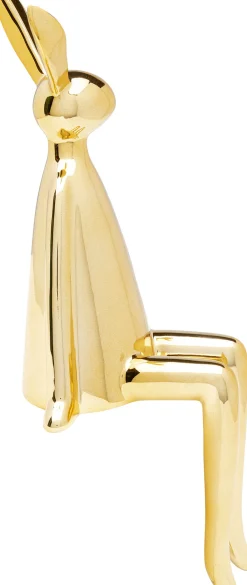 KARE Deko Figur Sitting Rabbit Gold 35cm Best