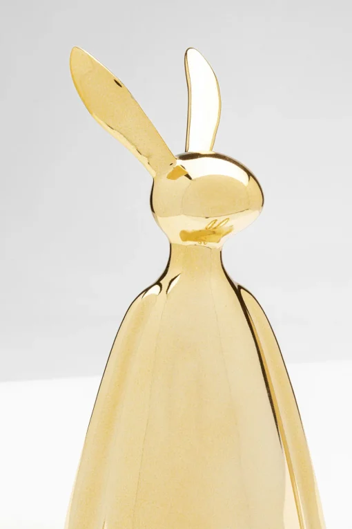 KARE Deko Figur Sitting Rabbit Gold 35cm Best