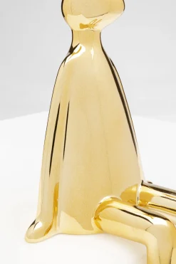 KARE Deko Figur Sitting Rabbit Gold 35cm Best