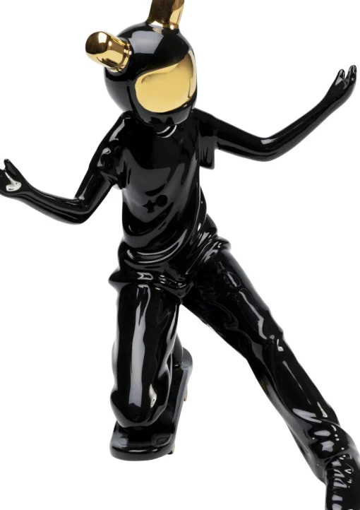 KARE Deko Figur Skating Astronaut Schwarz 21cm Outlet